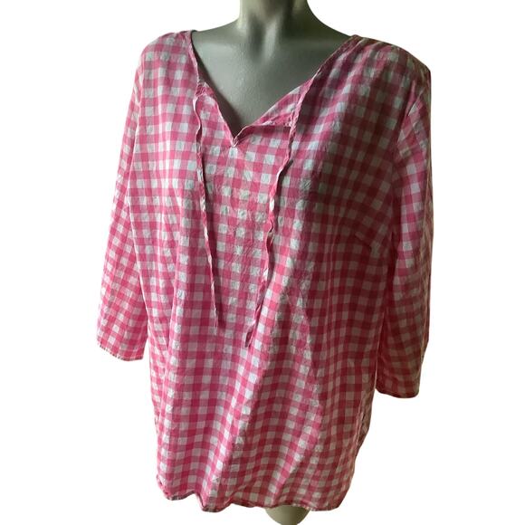 Talbots Tops - Talbot's Woman Size 2X Blouse Cool and Comfortable
